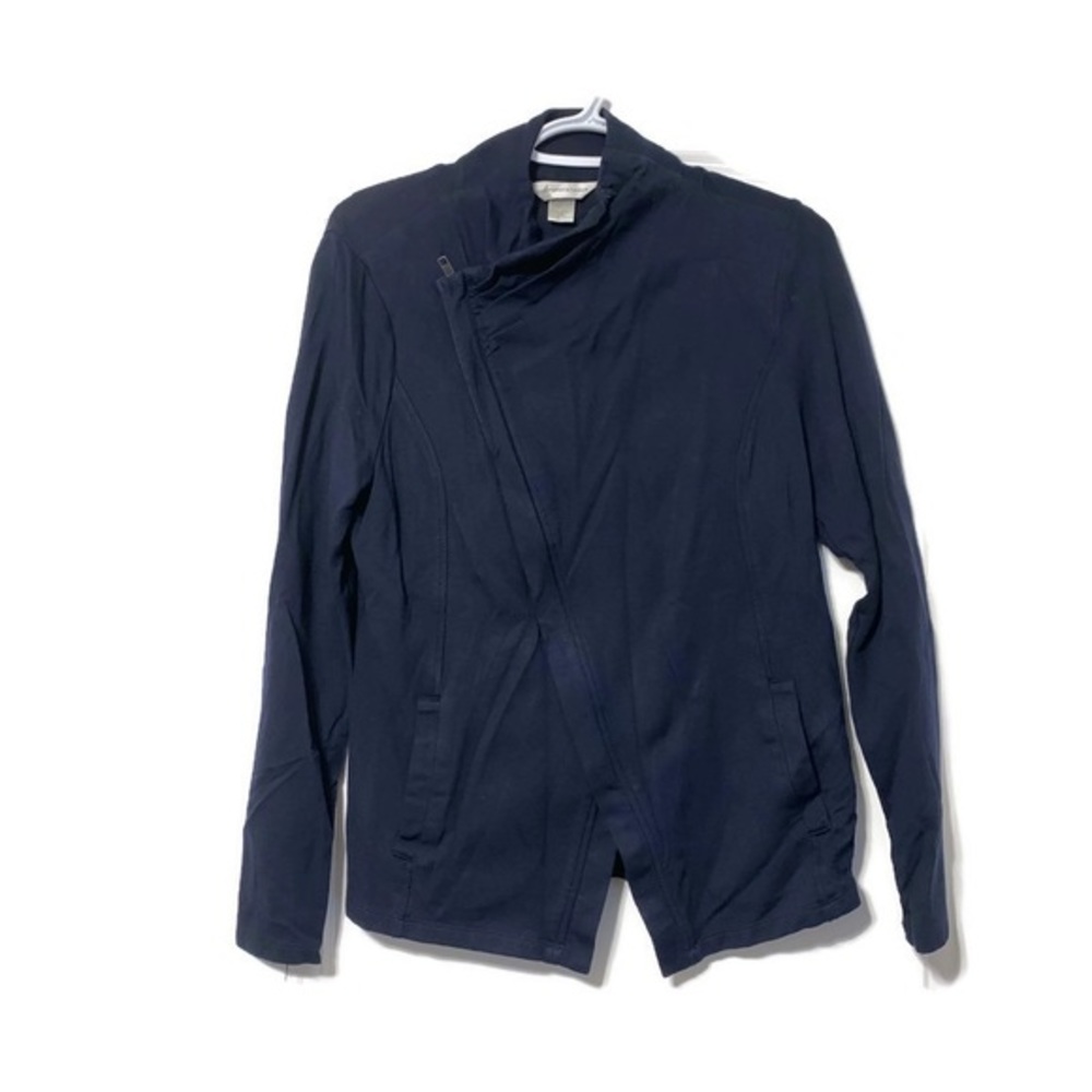 Christopher & Banks Cross Zip Up Jacket